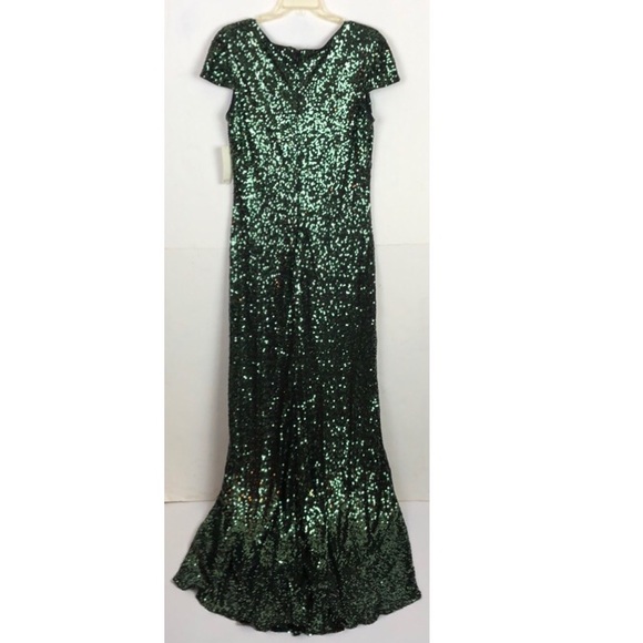 Bartley Mischka Emerald Green Formal Dress EG1759 - Picture 3 of 8